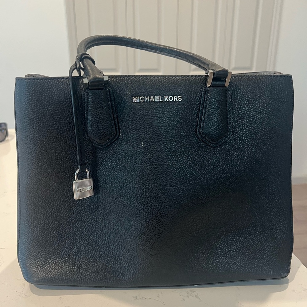 Black Michael Kors Leather Women's Bag